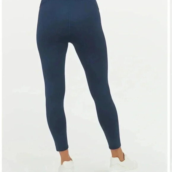 SPANX Look at Me Now Seamless Leggings Port Navy Size 3X NWT - Picture 5 of 5